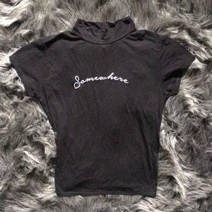 Black lace "Somewhere" Top